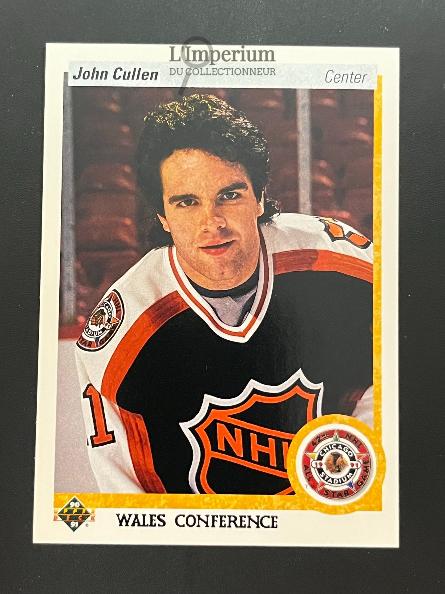 492. John Cullen AS Upper Deck 1990-91 Hockey Card