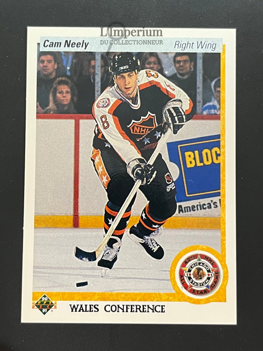 493. Cam Neely AS Upper Deck 1990-91 Hockey Card