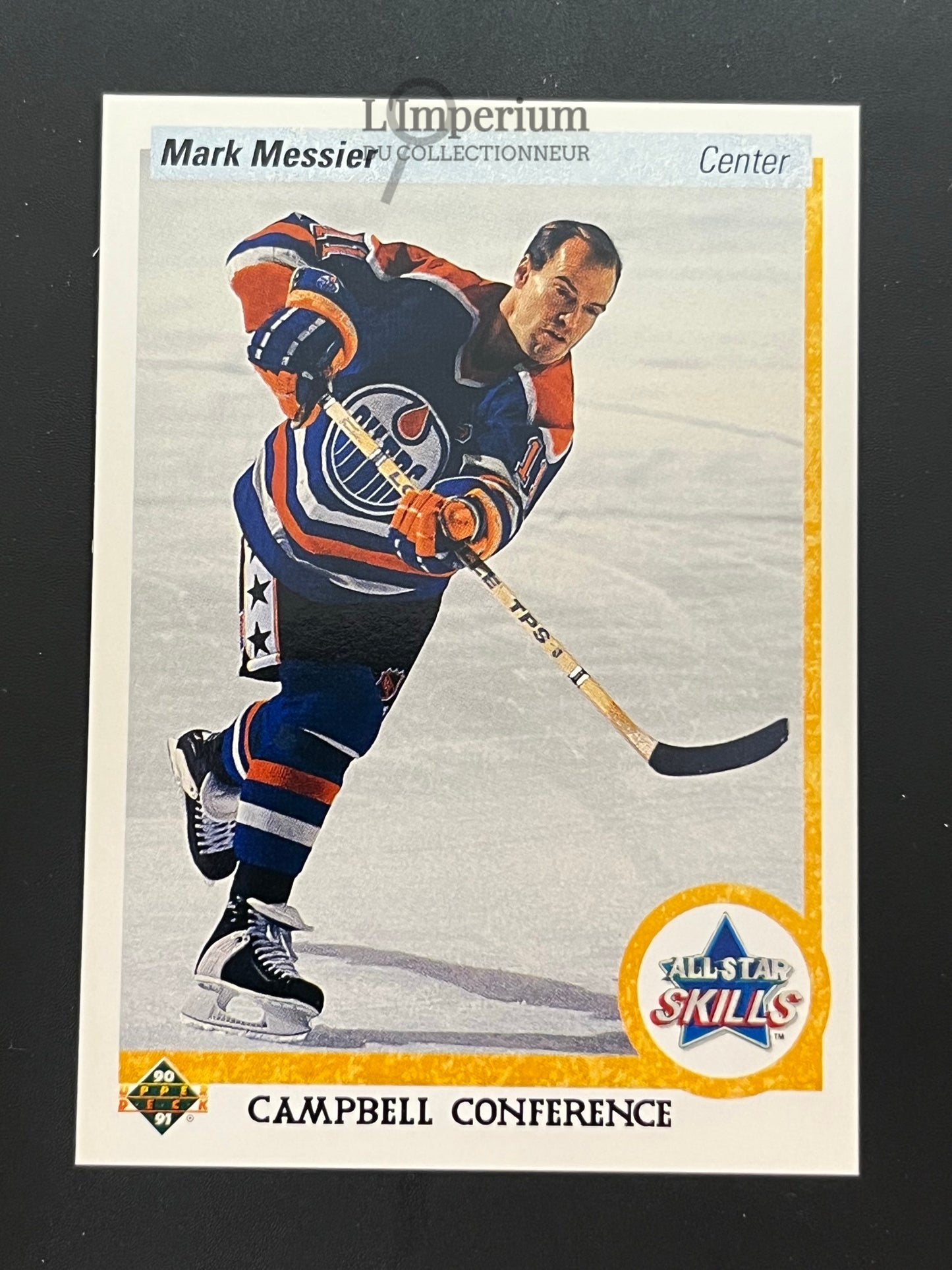494. Mark Messier AS Upper Deck 1990-91 Hockey Card