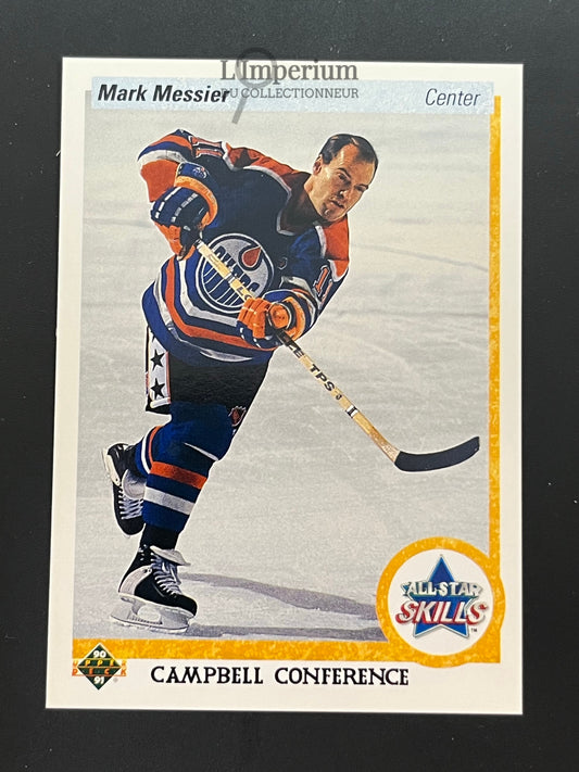 494. Mark Messier AS Upper Deck 1990-91 Hockey Card