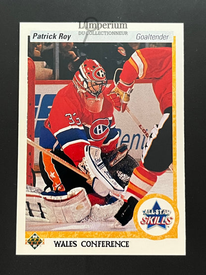 496. Patrick Roy AS Upper Deck 1990-91 Hockey Card