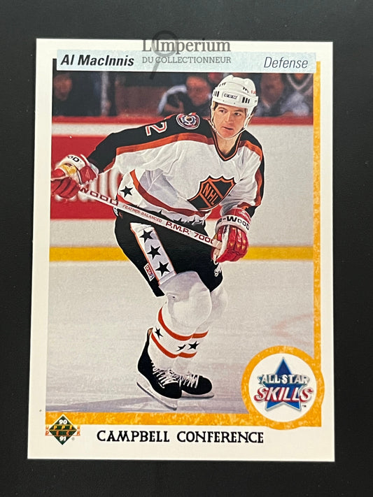 497. Al MacInnis AS Upper Deck 1990-91 Hockey Card