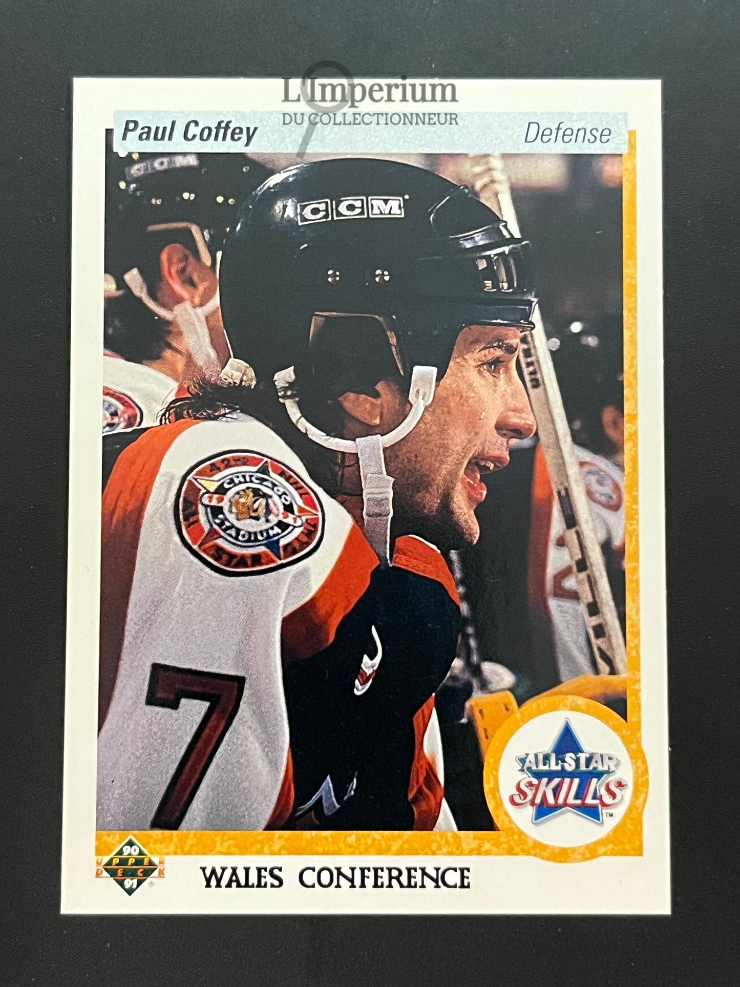 498. Paul Coffey AS Upper Deck 1990-91 Hockey Card