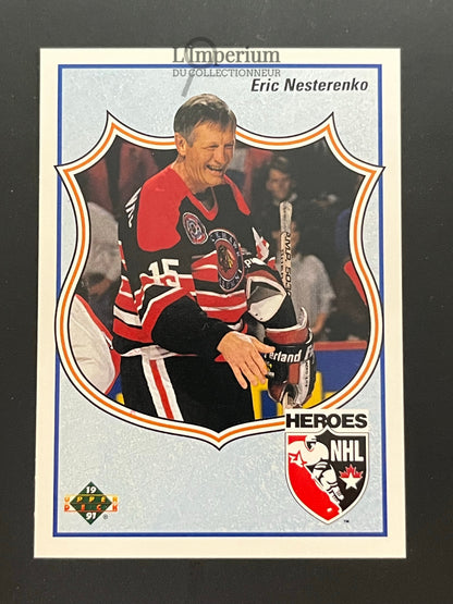 503. Eric Nesterenko HERO Upper Deck 1990-91 Hockey Card