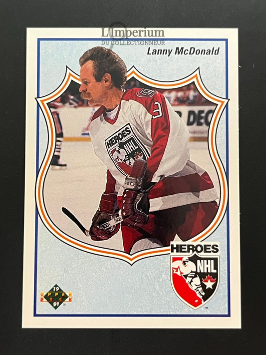 508. Lanny McDonald HERO Upper Deck 1990-91 Hockey Card