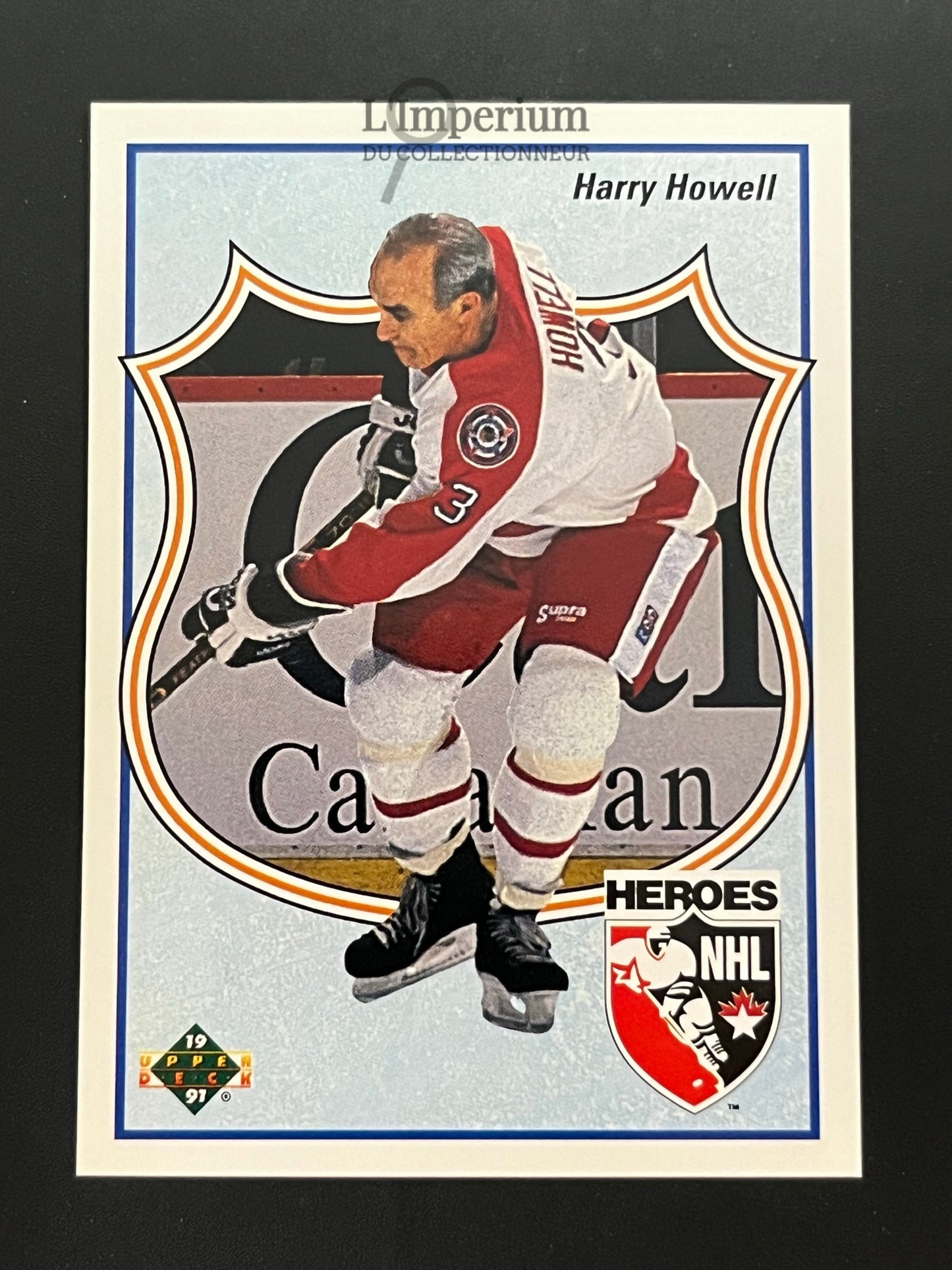 511. Harry Howell HERO Upper Deck 1990-91 Hockey Card