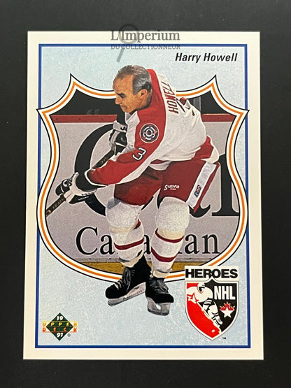 511. Harry Howell HERO Upper Deck 1990-91 Hockey Card