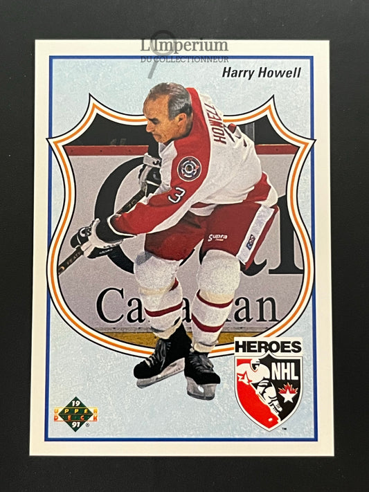 511. Harry Howell HERO Upper Deck 1990-91 Hockey Card