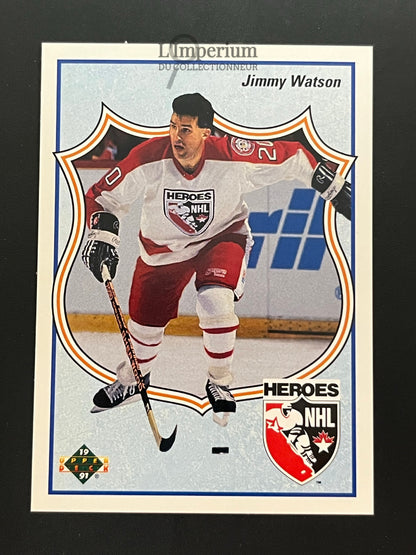 514. Jimmy Watson HERO Upper Deck 1990-91 Hockey Card