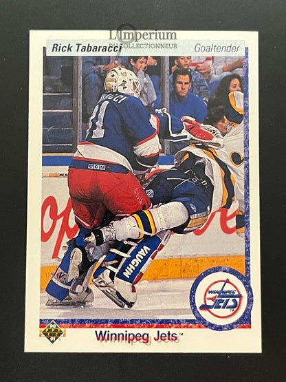 520. Rick Tabaracci RC Upper Deck 1990-91 Hockey Card