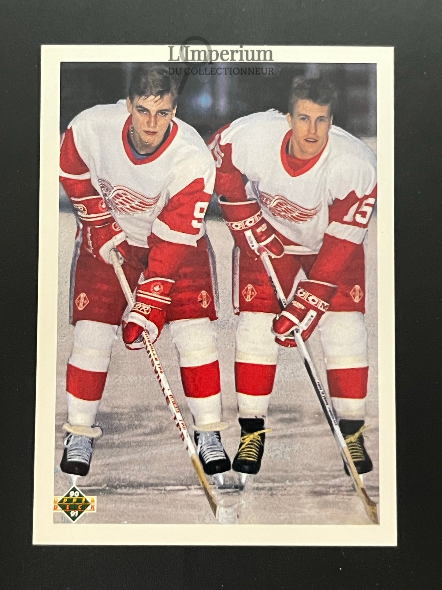 521. Young Guns Checklist (Fedorov / Garpenlov) Upper Deck 1990-91 Hockey Card