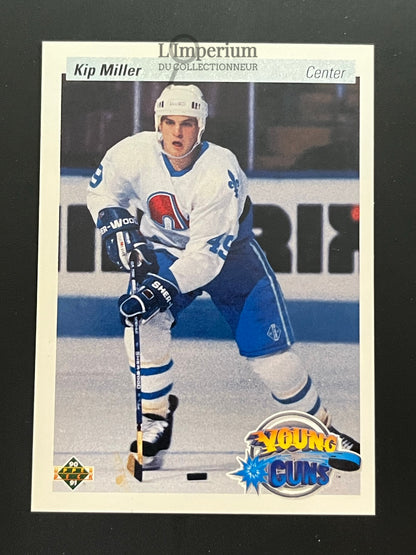 522. Kip Miller YG, RC Upper Deck 1990-91 Hockey Card
