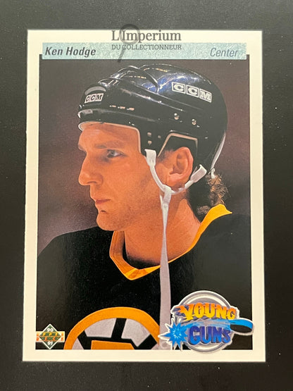 529. Ken Hodge YG, RC Upper Deck 1990-91 Hockey Card