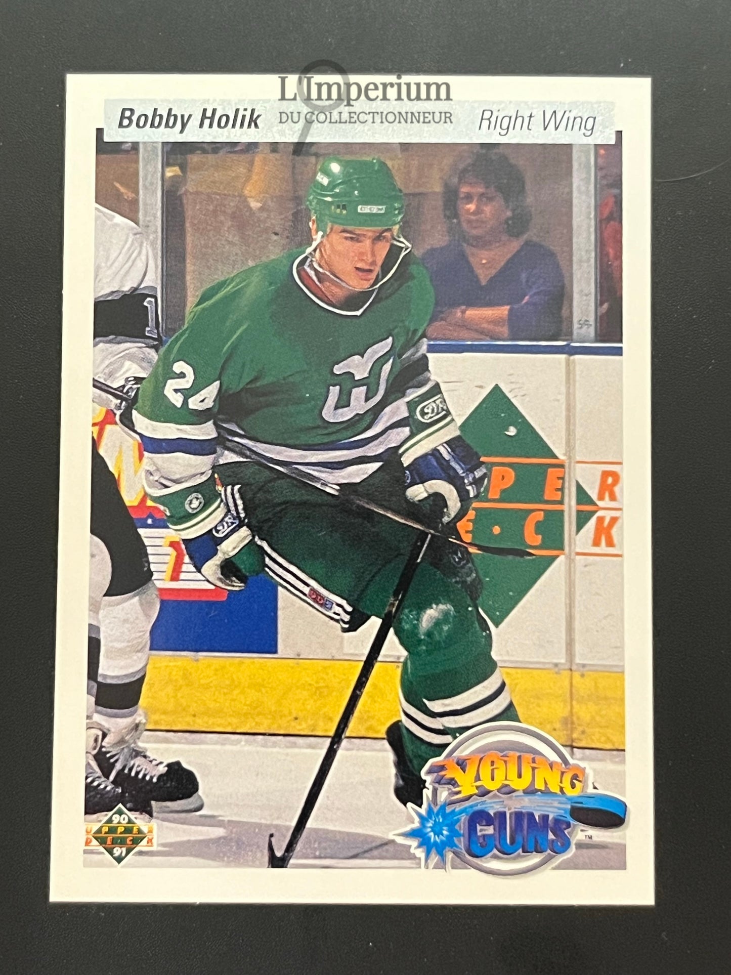 534. Bobby Holik YG, RC Upper Deck 1990-91 Hockey Card