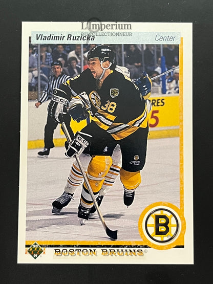 538. Vladimir Ruzicka RC Upper Deck 1990-91 Hockey Card