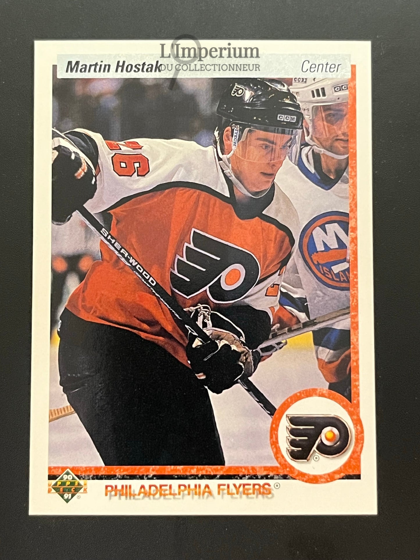 542. Martin Hostak RC Upper Deck 1990-91 Hockey Card