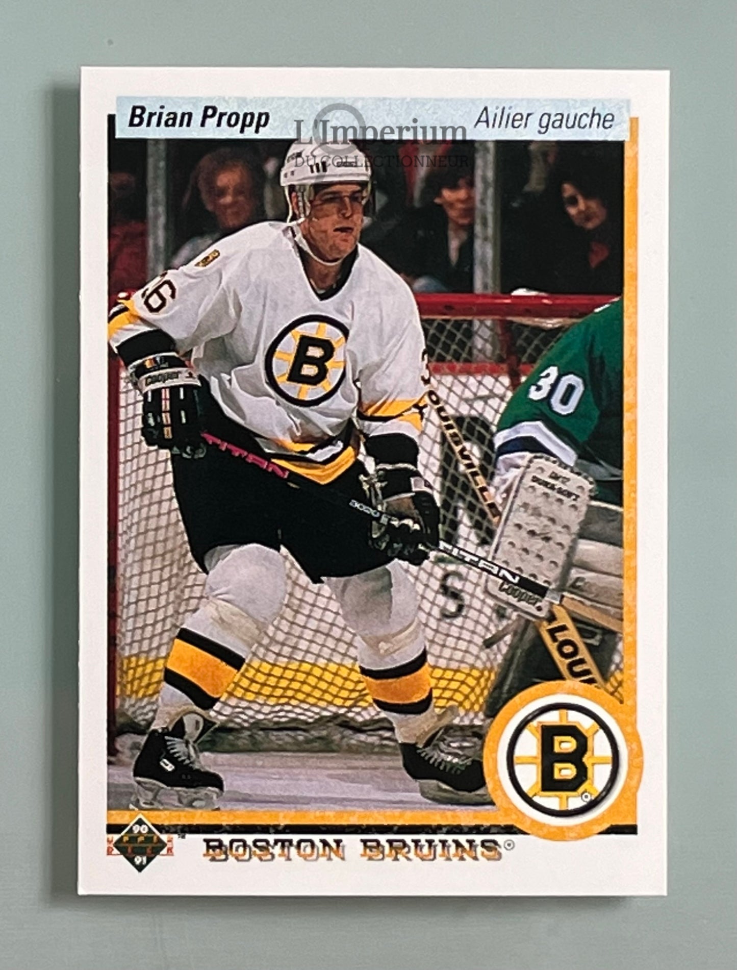 2. Brian Propp Upper Deck 1990-91 French Hockey Card