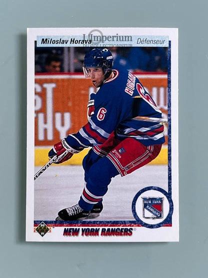 13. Miloslav Horava RC Upper Deck 1990-91 French Hockey Card