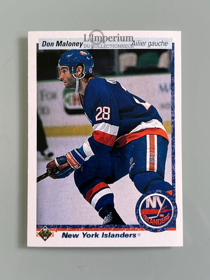 20. Don Maloney Upper Deck 1990-91 French Hockey Card