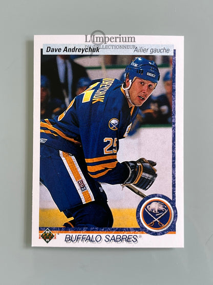 41. Dave Andreychuk Upper Deck 1990-91 French Hockey Card