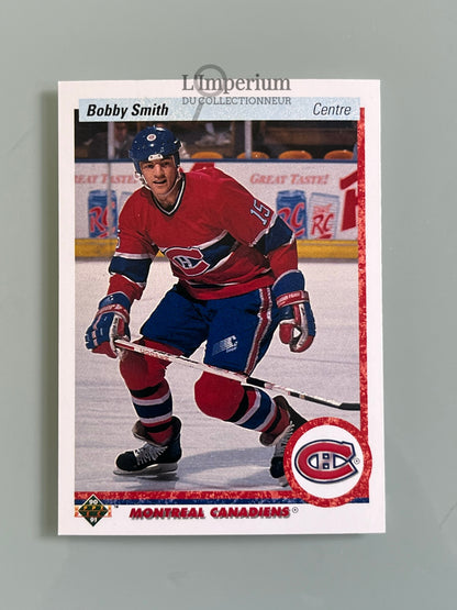72. Bobby Smith Upper Deck 1990-91 French Hockey Card
