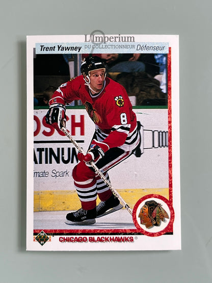 82. Trent Yawney Upper Deck 1990-91 French Hockey Card