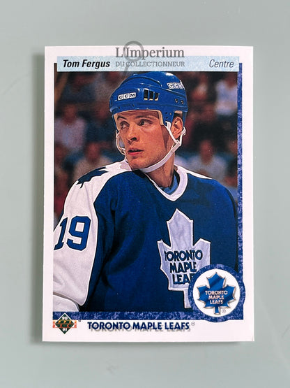 83. Tom Fergus Upper Deck 1990-91 French Hockey Card