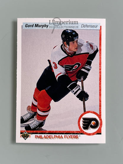 86. Gord Murphy RC Upper Deck 1990-91 French Hockey Card
