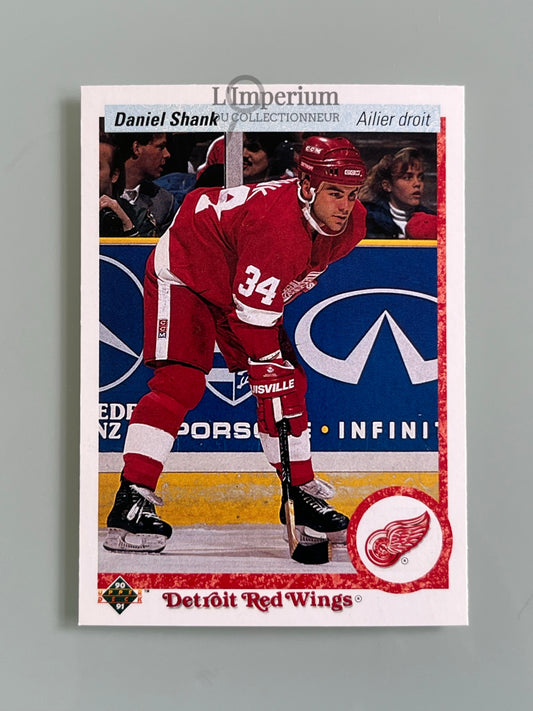 99. Daniel Shank RC Upper Deck 1990-91 French Hockey Card