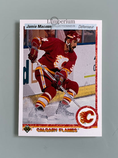 101. Jamie Macoun Upper Deck 1990-91 French Hockey Card
