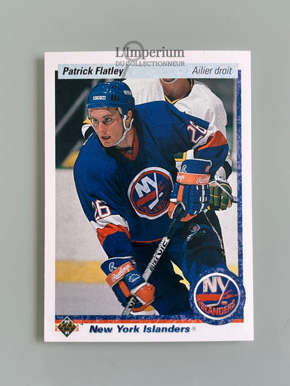 118. Pat Flatley Upper Deck 1990-91 French Hockey Card