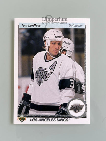 119. Tom Laidlaw Upper Deck 1990-91 French Hockey Card