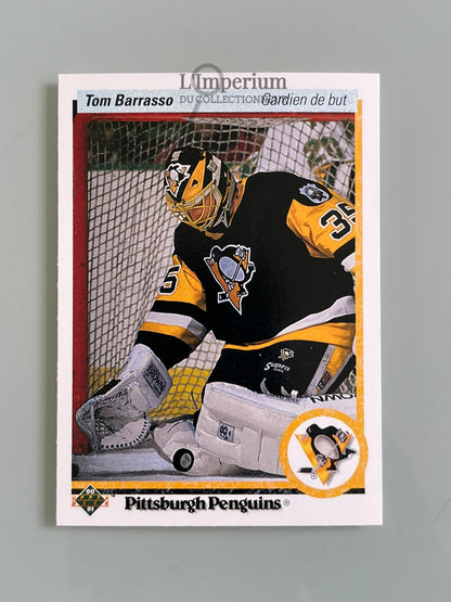 121. Tom Barrasso Upper Deck 1990-91 French Hockey Card