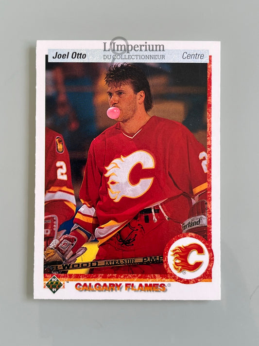141. Joel Otto Upper Deck 1990-91 French Hockey Card