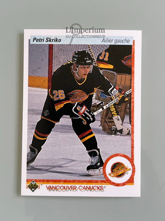147. Petri Skriko Upper Deck 1990-91 French Hockey Card