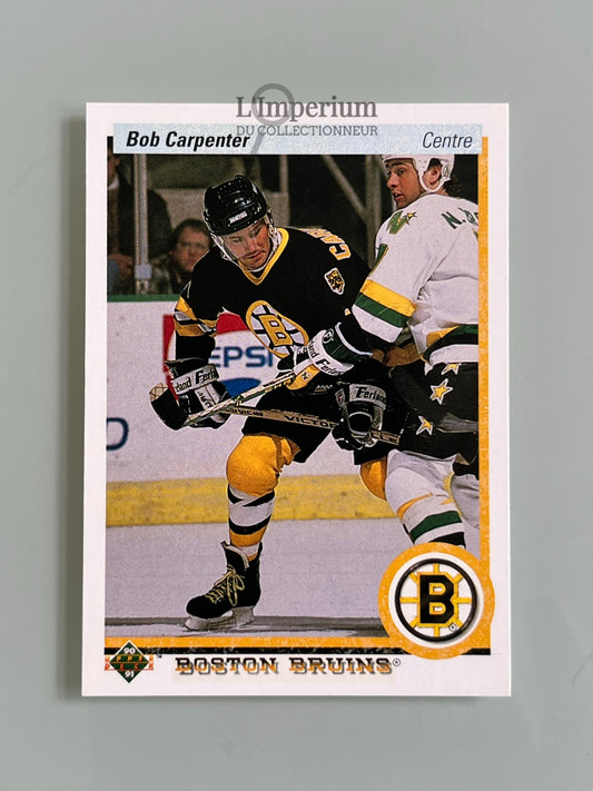 158. Bob Carpenter Upper Deck 1990-91 French Hockey Card