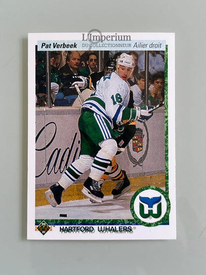 172. Pat Verbeek Upper Deck 1990-91 French Hockey Card
