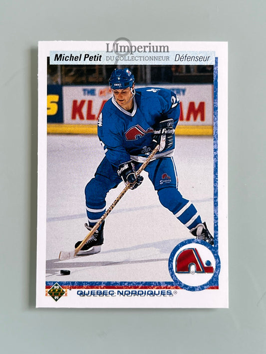 181. Michel Petit Upper Deck 1990-91 French Hockey Card