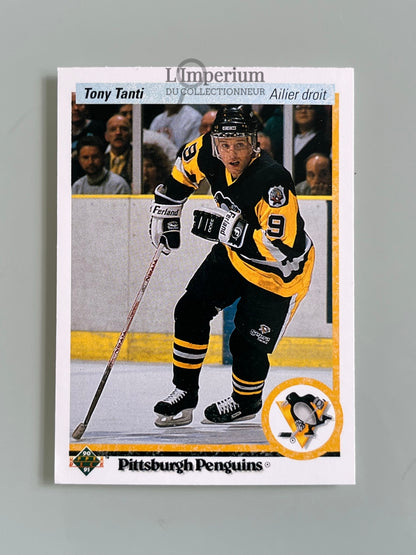 197. Tony Tanti Upper Deck 1990-91 French Hockey Card