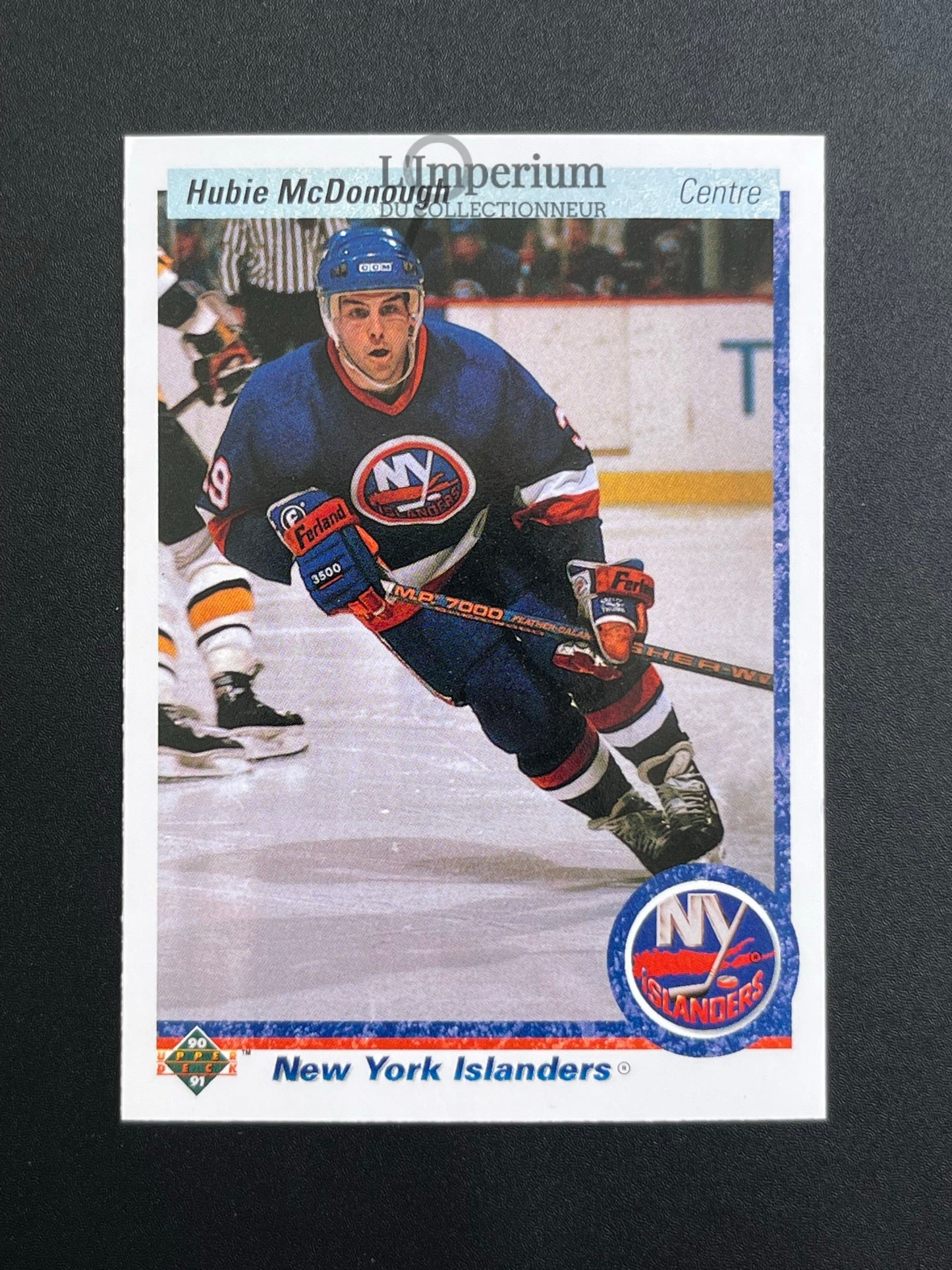 226. Hubie McDonough RC Upper Deck 1990-91 French Hockey Card