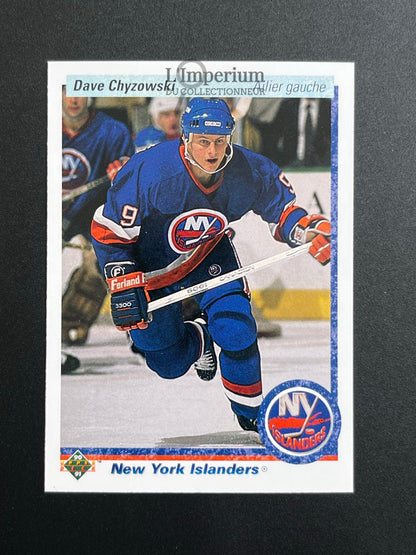 228. Dave Chyzowski RC Upper Deck 1990-91 French Hockey Card