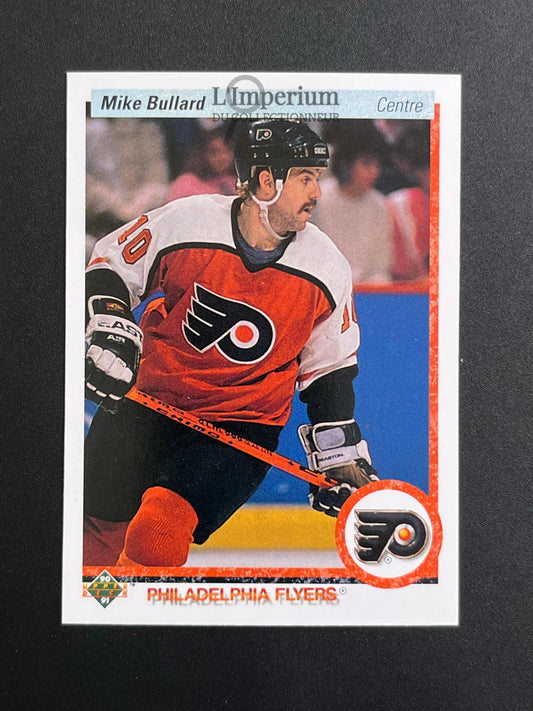 230. Mike Bullard Upper Deck 1990-91 French Hockey Card