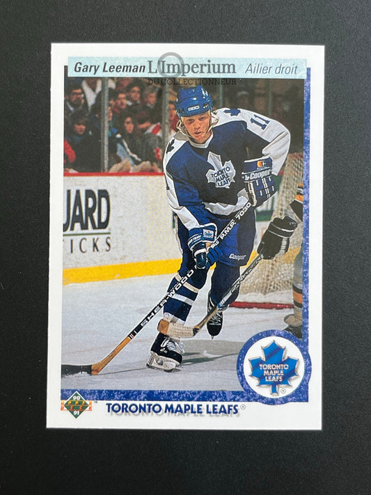 243. Gary Leeman Upper Deck 1990-91 French Hockey Card
