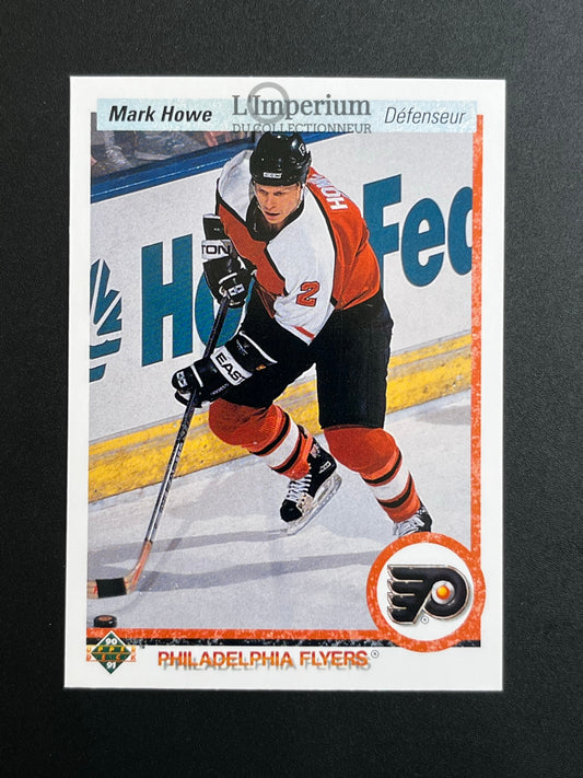 261. Mark Howe Upper Deck 1990-91 French Hockey Card