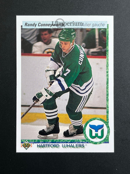 268. Randy Cunneyworth Upper Deck 1990-91 French Hockey Card