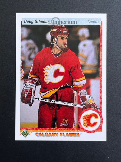 271. Doug Gilmour Upper Deck 1990-91 French Hockey Card