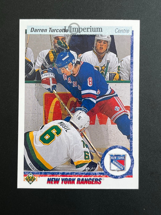 274. Darren Turcotte RC Upper Deck 1990-91 French Hockey Card
