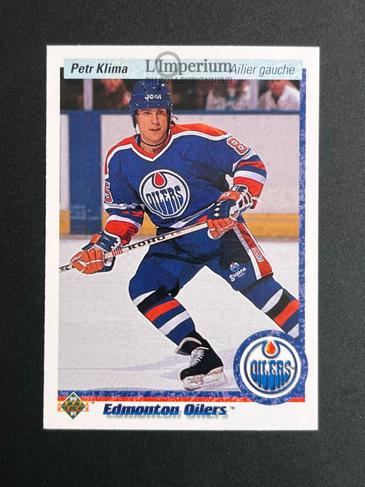 282. Petr Klima Upper Deck 1990-91 French Hockey Card