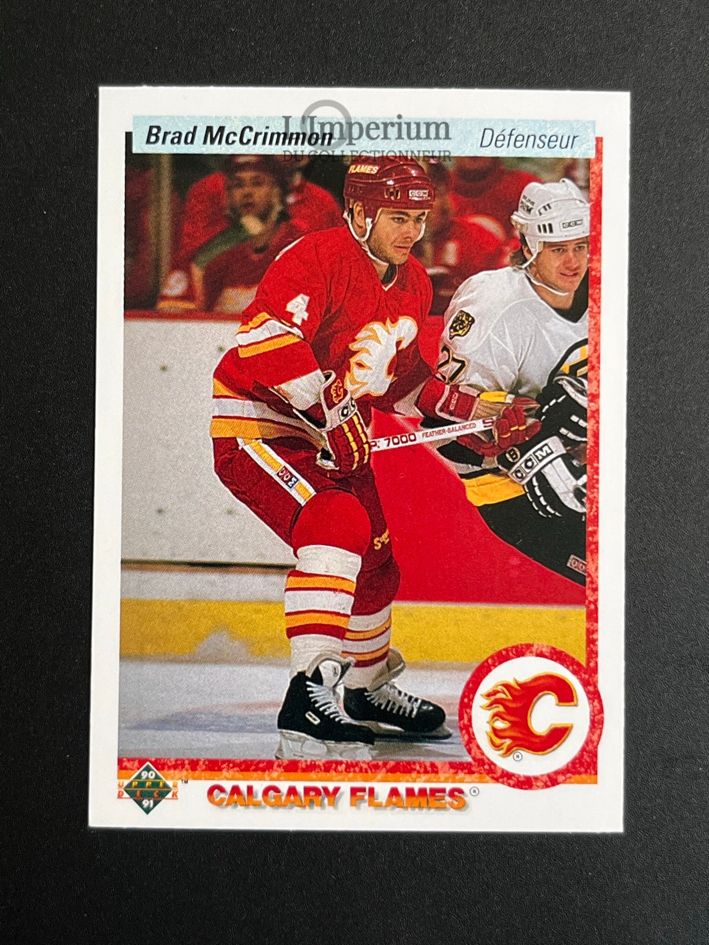294. Brad McCrimmon Upper Deck 1990-91 French Hockey Card