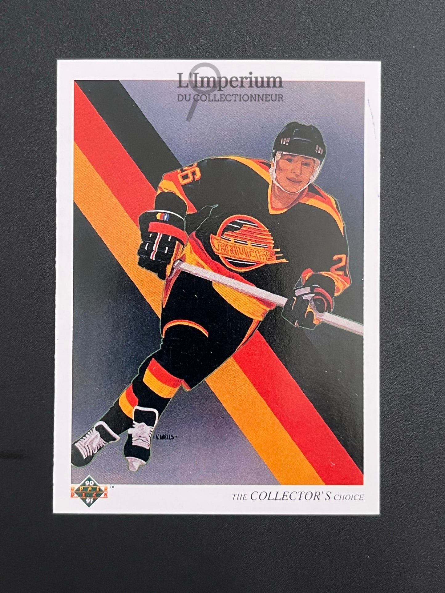 302. Petri Skriko TC Upper Deck 1990-91 French Hockey Card